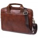 Кожаная мужская сумка для ноутбука Vintage 20470 Коричневый - Royalbag Фото 3