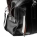 Деловая мужская дорожная сумка гладкая кожа KARYA 17385 Черная - Royalbag Фото 4