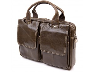 Деловая сумка Vintage 20443 Коричневая - Royalbag