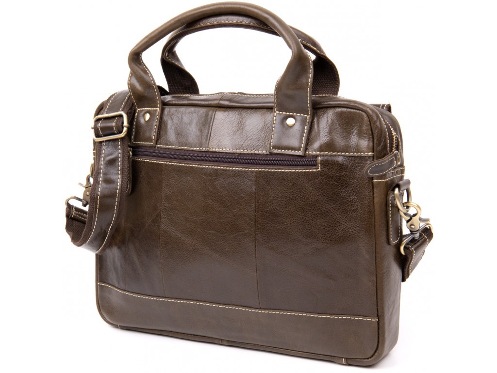 Деловая сумка Vintage 20443 Коричневая - Royalbag