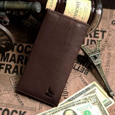 Бумажник мужской Vintage 14153 Коричневый - Royalbag Фото 2