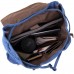Рюкзак туристический текстильный унисекс Vintage 20609 Синий - Royalbag Фото 4