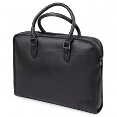Кожаная мужская сумка Vintage 20375 Черный - Royalbag Фото 2