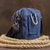 Барсетка текстильная Vintage 20162 Синяя - Royalbag Фото 3