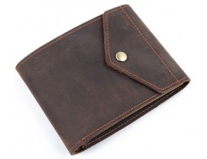 Бумажник горизонтальный в коже Crazy horse Vintage 14975 Коричневый - Royalbag
