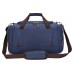 Дорожная сумка текстильная Vintage 20075 Синяя - Royalbag Фото 3