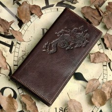 Бумажник мужской Vintage 14170 Коричневый - Royalbag Фото 2