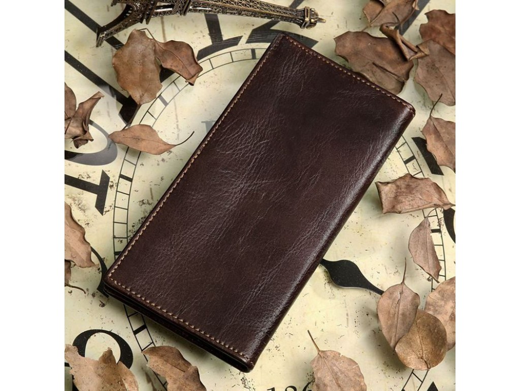 Бумажник мужской Vintage 14170 Коричневый - Royalbag