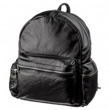 Рюкзак SHVIGEL 11260 кожаный Черный - Royalbag Фото 2