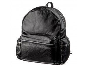 Рюкзак SHVIGEL 11260 кожаный Черный - Royalbag