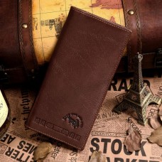 Бумажник мужской Vintage 14129 Коричневый - Royalbag Фото 2