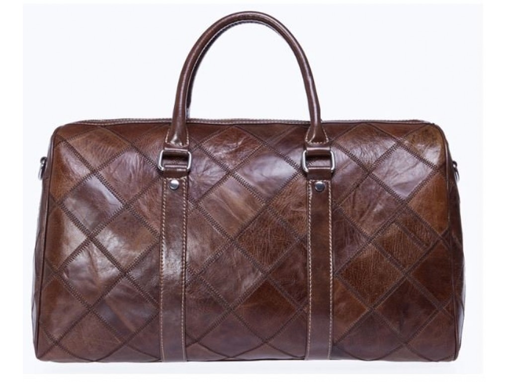 Дорожно-спортивная сумка Vintage 14752 Коричневая - Royalbag Фото 1