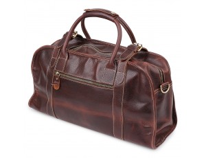 Кожаная дорожная сумка Vintage 14265 Коричневый - Royalbag