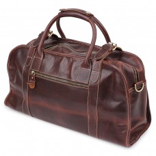 Кожаная дорожная сумка Vintage 14265 Коричневый - Royalbag Фото 2