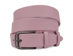 Женский кожаный ремень Vintage 20778 Розовый - Royalbag