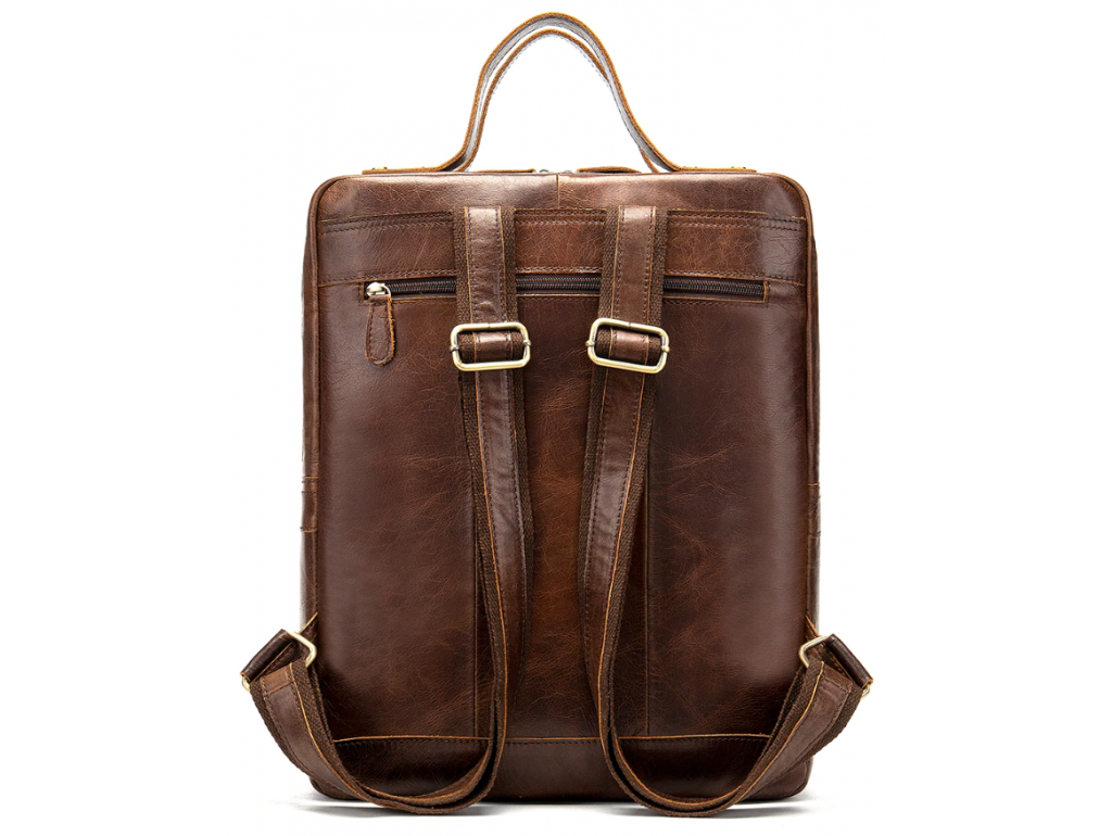 Рюкзак-сумка 2 в 1 для ноутбука Vintage 20035 Коричневый - Royalbag