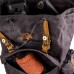 Походный рюкзак canvas Vintage 20110 Серый - Royalbag Фото 3