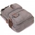 Рюкзак текстильный дорожный унисекс Vintage 20618 Серый - Royalbag Фото 4