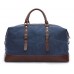 Дорожная сумка текстильная большая Vintage 20083 Синяя - Royalbag Фото 3