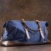 Дорожная сумка текстильная большая Vintage 20083 Синяя - Royalbag Фото 4