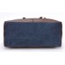 Дорожная сумка текстильная средняя Vintage 20084 Синяя - Royalbag Фото 4
