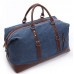 Дорожная сумка текстильная средняя Vintage 20084 Синяя - Royalbag Фото 3