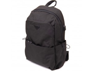 Рюкзак smart унисекс Vintage 20622 Черный - Royalbag