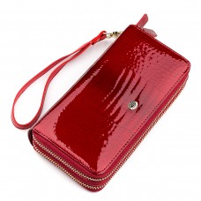 Кошелек женский ST Leather 18449 (S5001A) вместительный Красный - Royalbag Фото 2