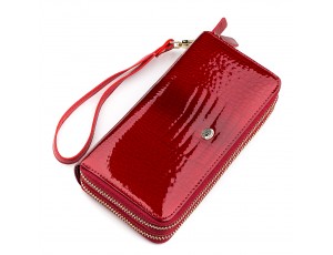Кошелек женский ST Leather 18449 (S5001A) вместительный Красный - Royalbag