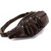 Поясная cумка объемная мужская Vintage 14860 Коричневая - Royalbag Фото 3
