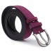Выразительный замшевый женский ремень Vintage 20792 Фиолетовый - Royalbag Фото 3