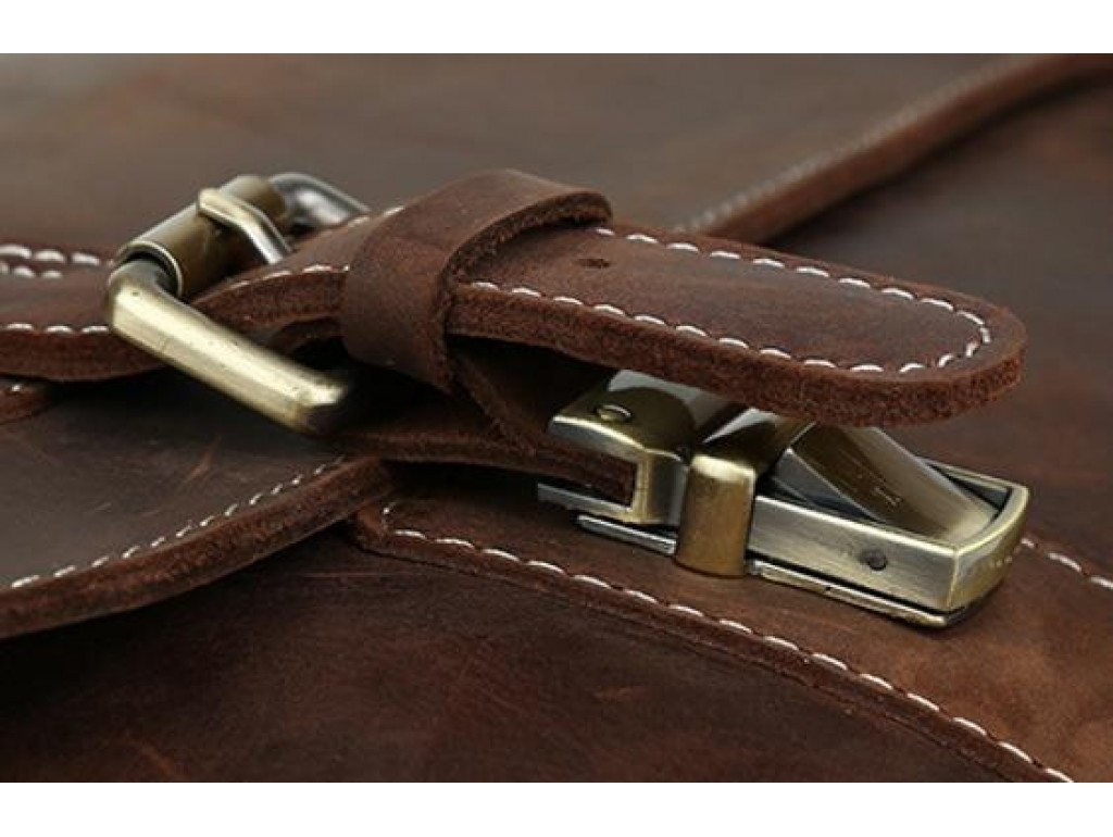 Мужской кожаный портфель TIDING BAG T8069DB - Royalbag