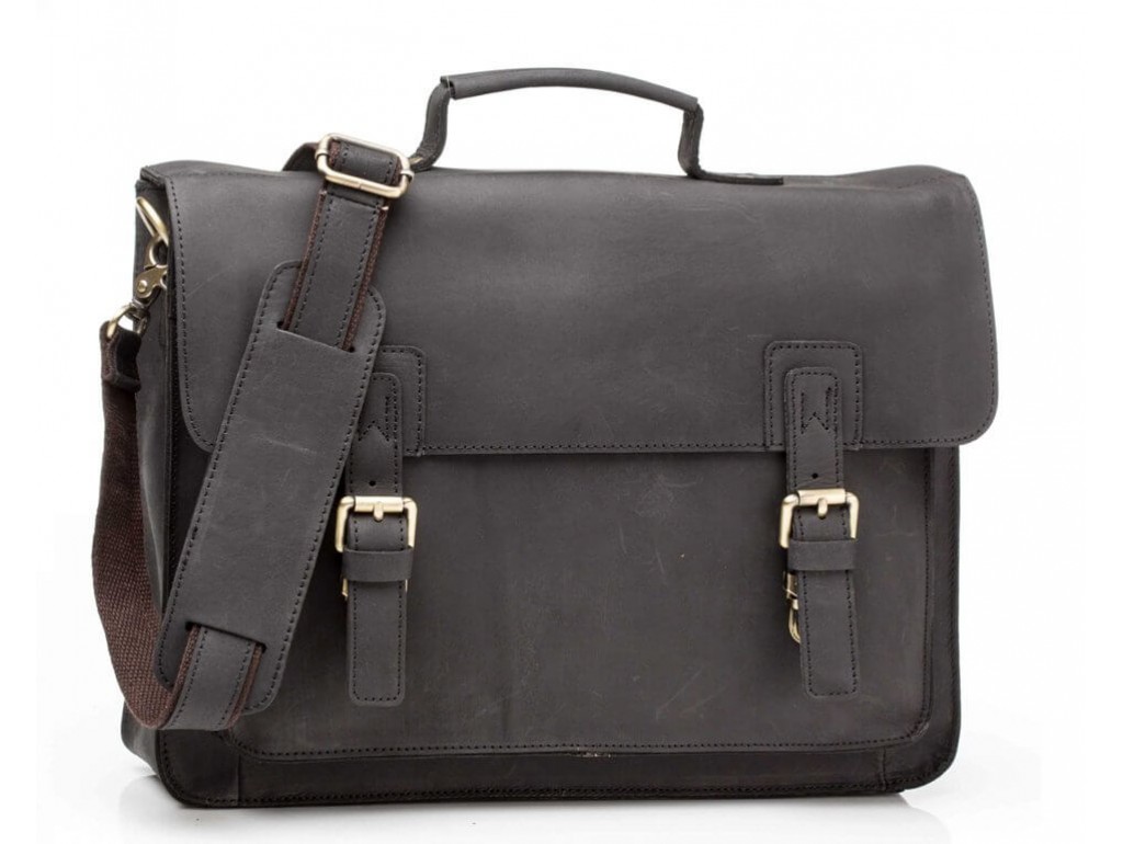 Мужской кожаный портфель TIDING BAG G8870A - Royalbag Фото 1