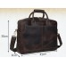 Стильна чоловіча сумка-портфель для документів з вінтажної шкіри Tiding Bag t1019 - Royalbag Фото 9