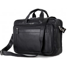 Мужская кожаная сумка-портфель для деловых поездок Tiding Bag 7367A - Royalbag
