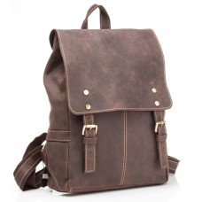 Рюкзак кожаный Tiding Bag G8877DB - Royalbag Фото 2