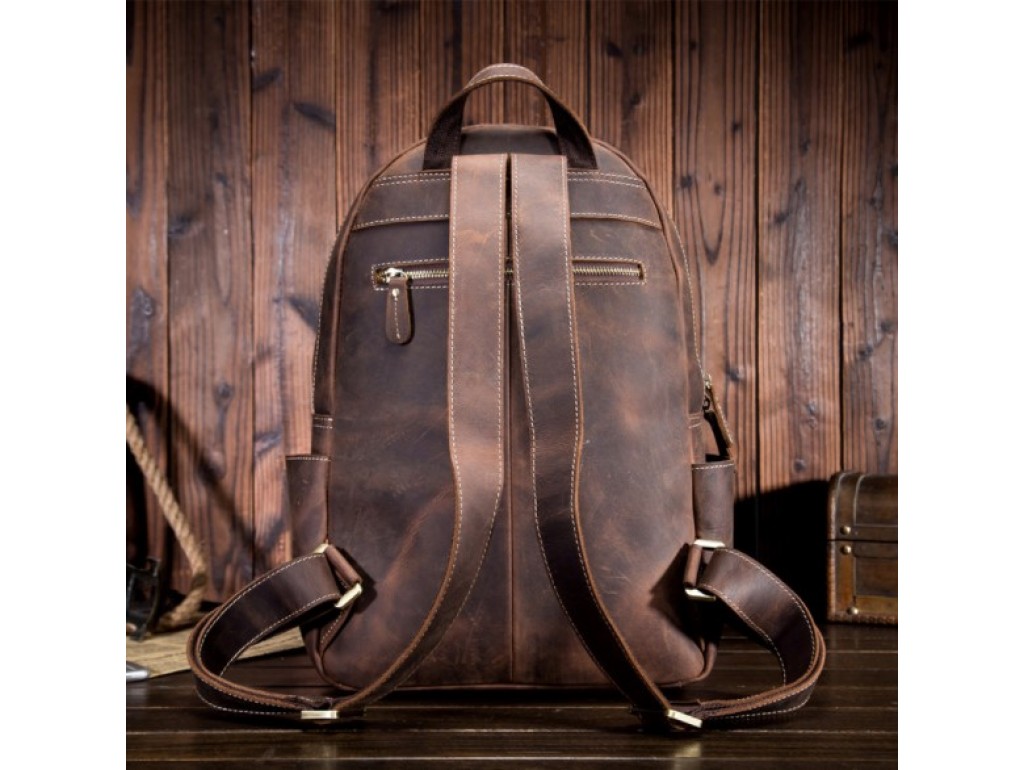 Рюкзак кожаный Tiding Bag B26-3158R - Royalbag
