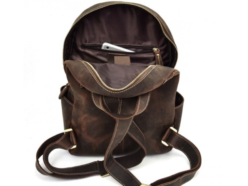 Рюкзак кожаный Tiding Bag B26-3158R - Royalbag