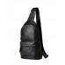 Мужская нагрудная сумка-слинг серез плечо кожаная Tiding Bag B3-1992A - Royalbag Фото 4