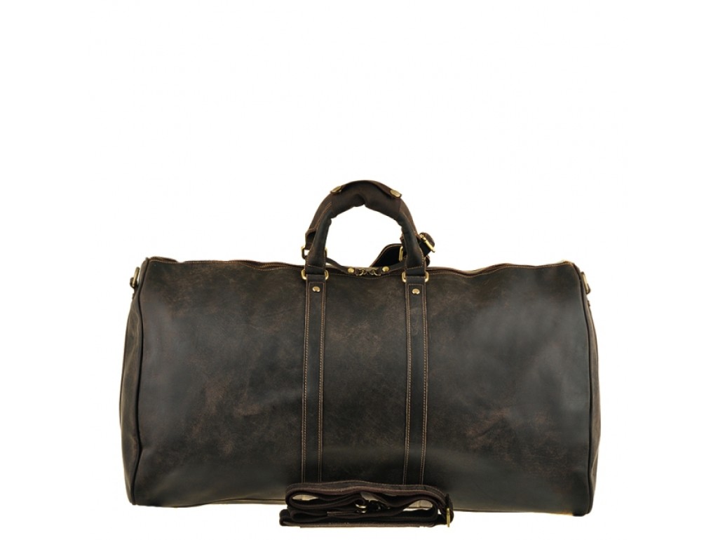 Большая мужская дорожная сумка из натуральной кожи Bexhill G3264B - Royalbag