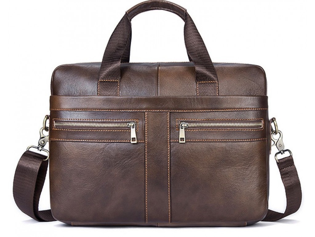 Мужская кожаная сумка для ноутбука и документов Bexhill Bx1120C - Royalbag