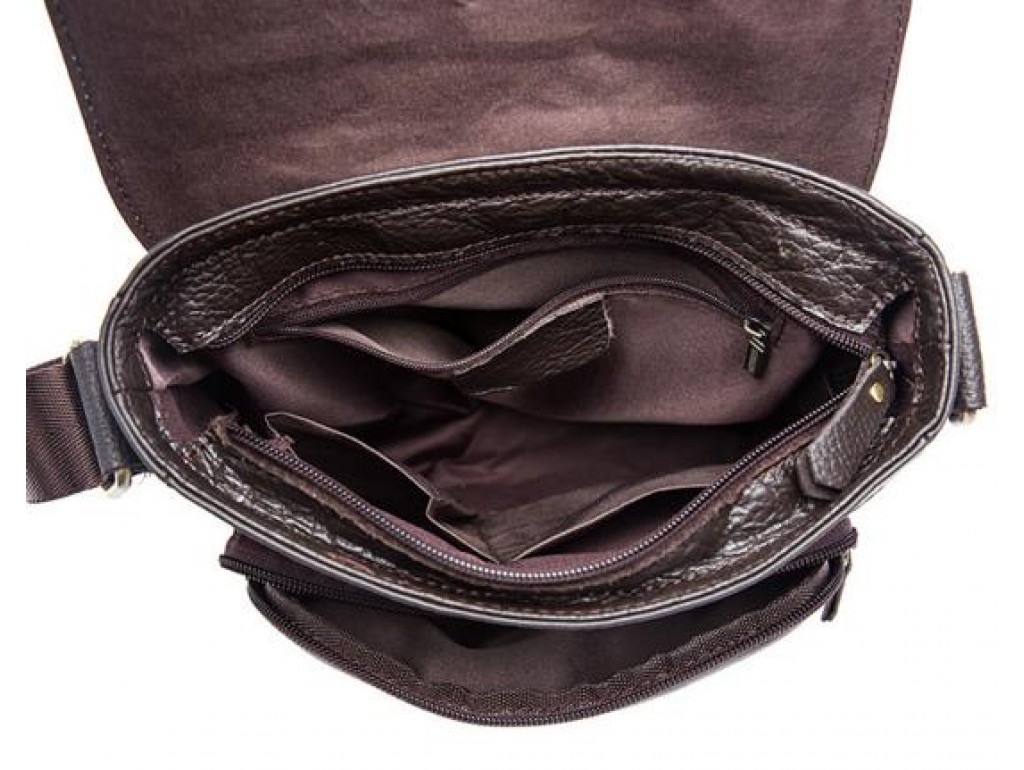 Мужская наплечна сумка из натуральной кожи Bexhill BX819C - Royalbag