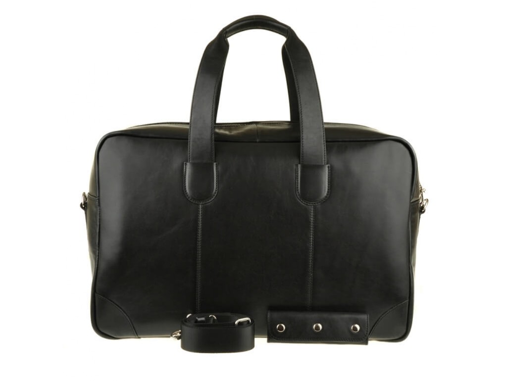 Дорожная мужская кожаная сумка с длиными ручками Blamont Bn028A - Royalbag