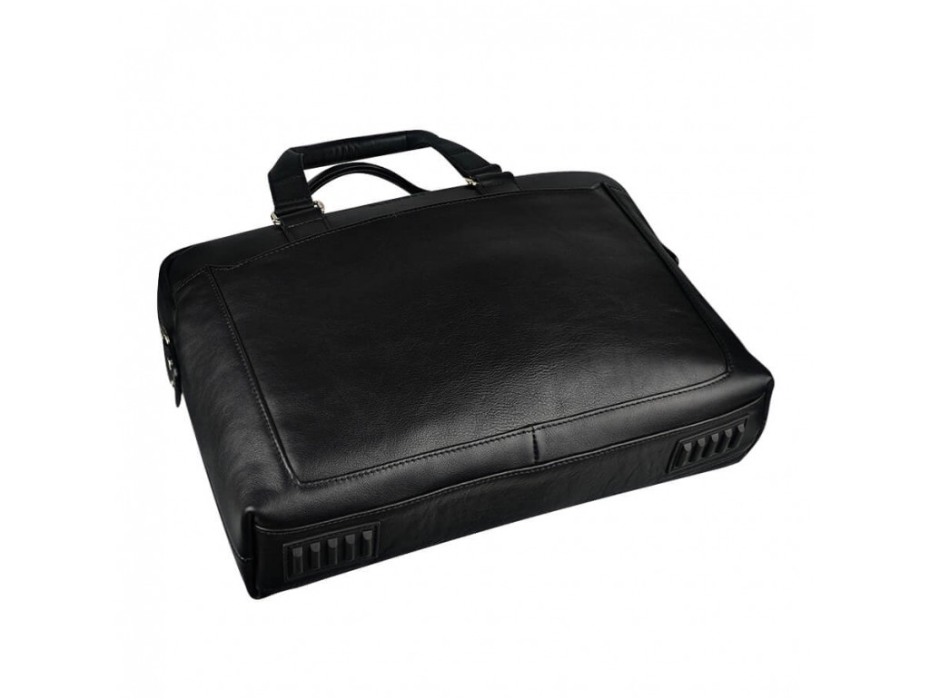 Классическая кожаная мужская сумка-портфель для документов Blamont Bn066A - Royalbag