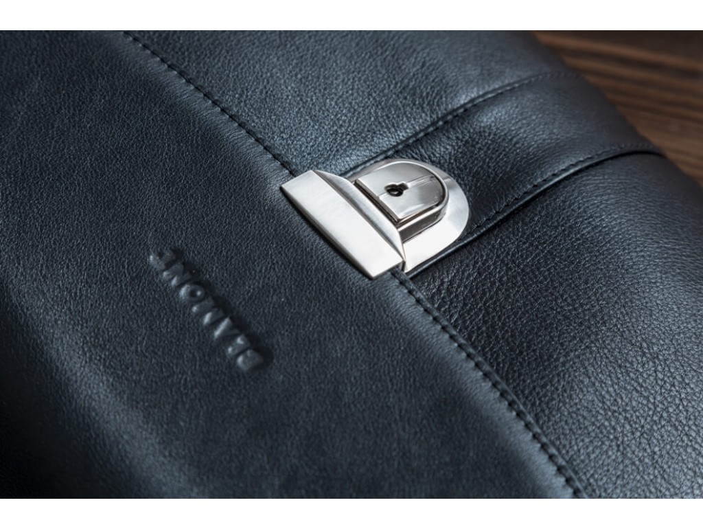 Мужской кожаный портфель Blamont Bn017A-1 - Royalbag