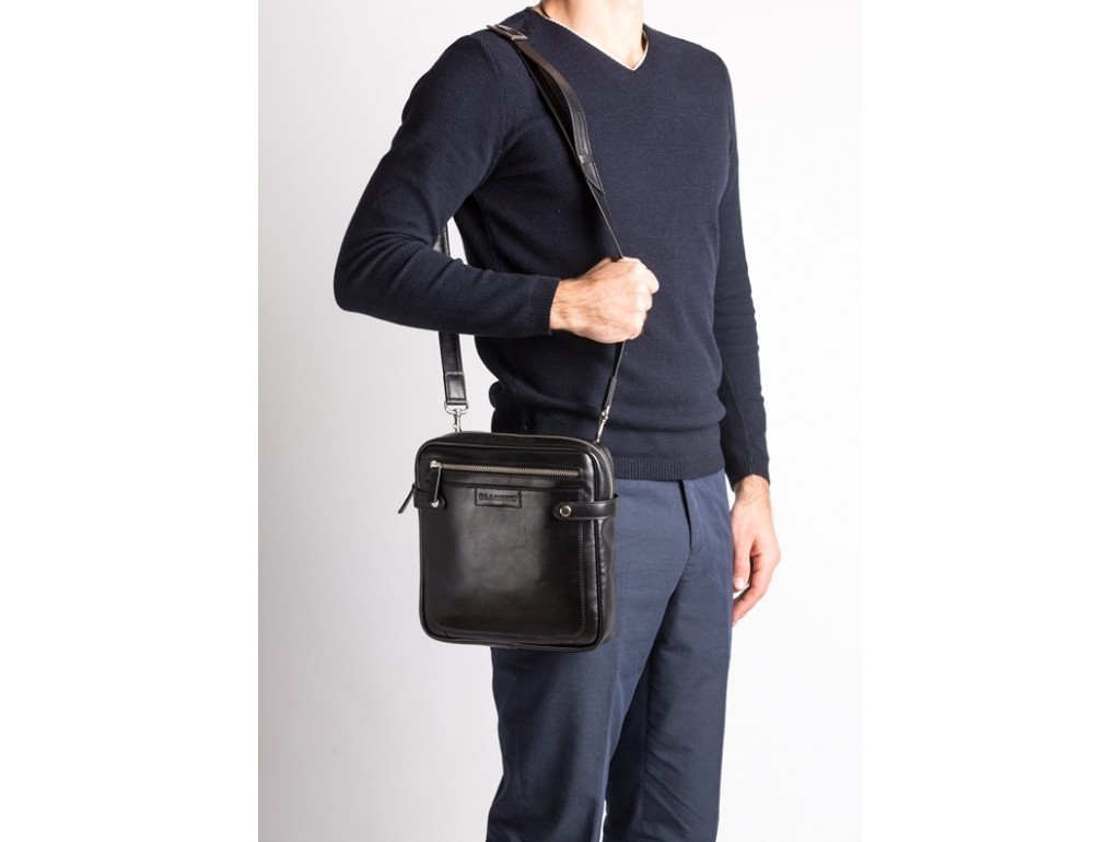 Мужская сумка через плечо Blamont Bn019AI - Royalbag