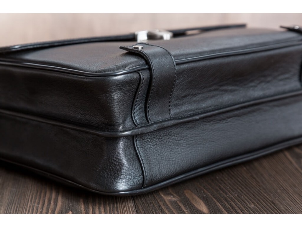 Портфель мужской классический с отделом для ноутбука кожа флотар Blamont Bn044A - Royalbag