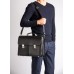 Деловой мужской кожаный портфель два отдела Blamont Bn063A - Royalbag Фото 3