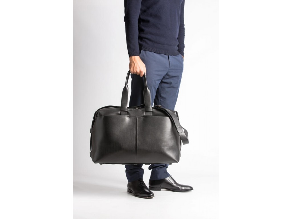 Люксовая дорожная сумка высокого качества с кожаным ремнем Blamont Bn072A - Royalbag