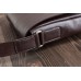 Чоловіча сумка-месенджер з натуральної шкіри шоколадного кольору Blamont Bn082C - Royalbag Фото 7